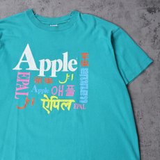 画像1: 90's Apple USA製 ロゴプリントTシャツ XL (1)