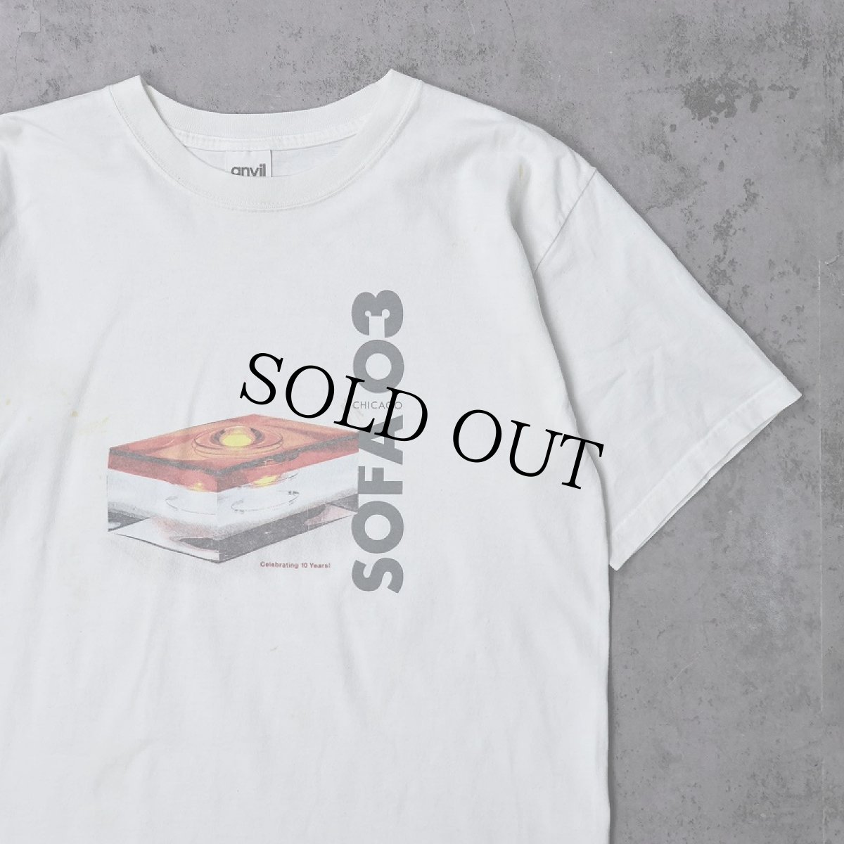 画像1: SOFA Chicago "Celebrating 10 Years!" アートフェアプリントTシャツ M (1)