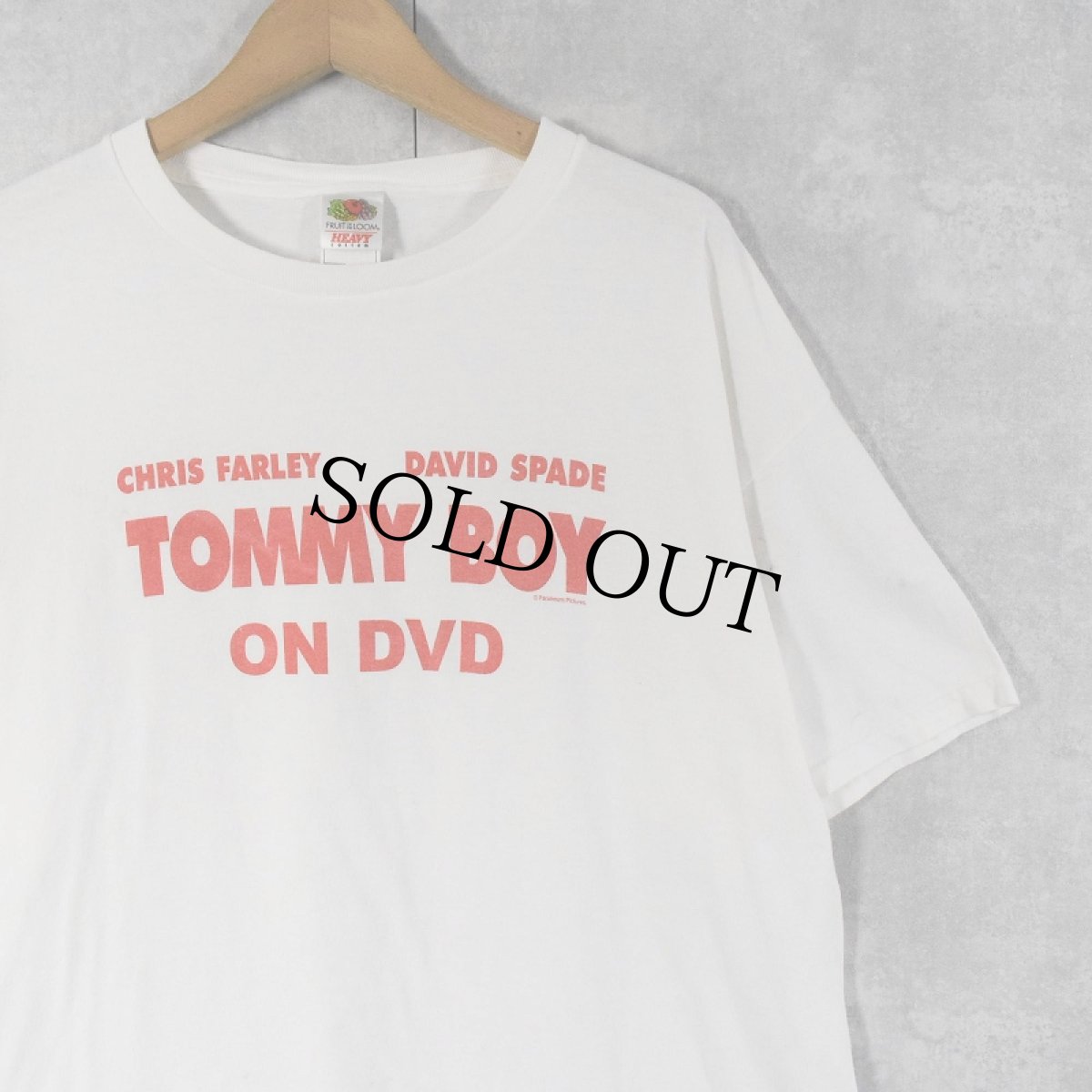 画像1: Tommy Boy コメディ映画 プリントTシャツ XL (1)