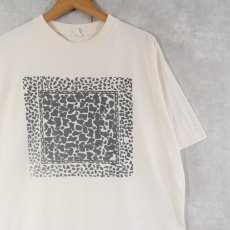 画像1: 牛柄 プリントTシャツ (1)