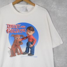 画像1: 2000's Davey and Goliath アニメプリントTシャツ XL (1)