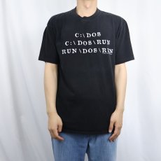 画像2: 90's Now and Zen Productions プロダクション会社 プリントTシャツ BLACK L (2)