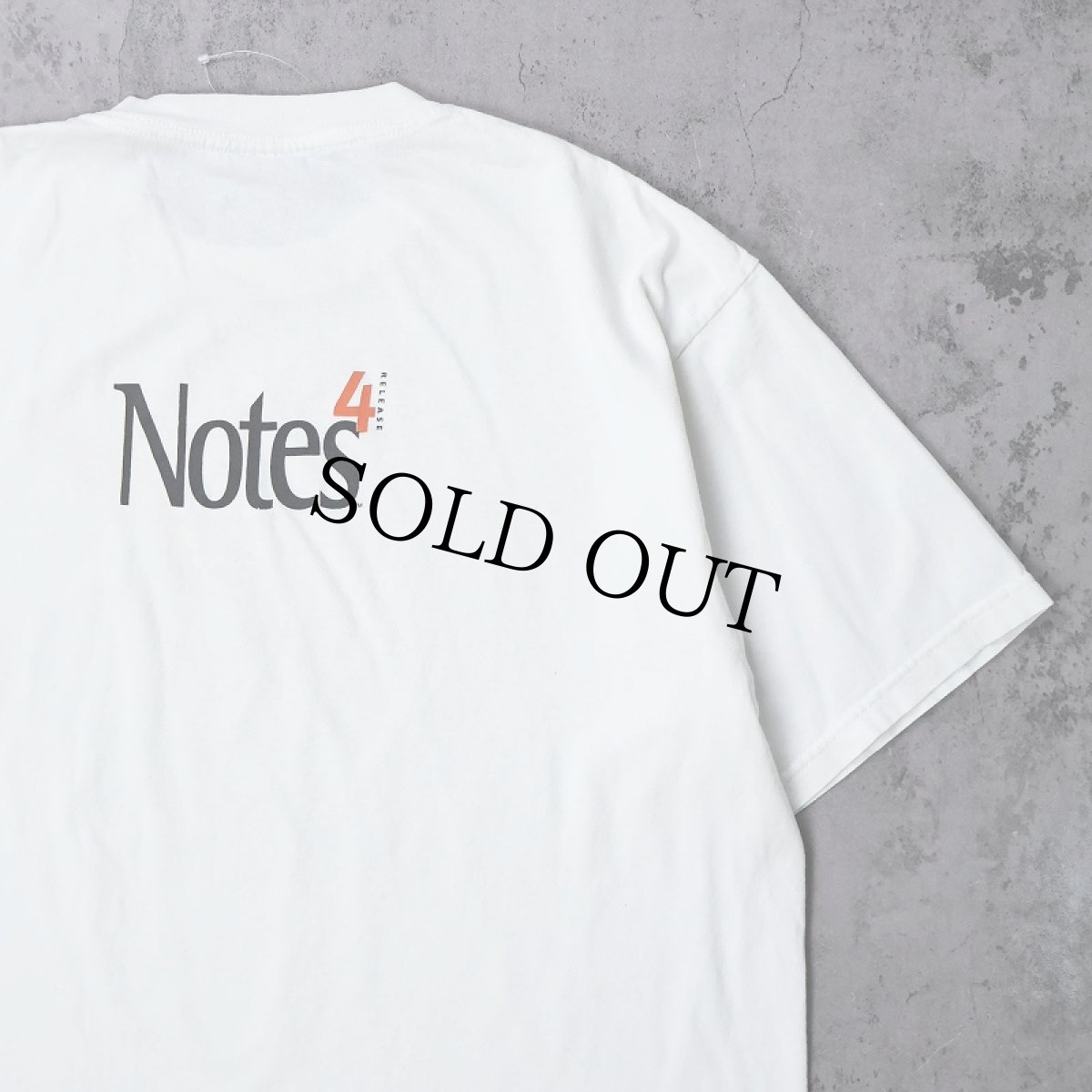 画像2: 90's〜 IBM USA製 "Lotus Notes" コンピューター企業 ソフトウェアプリントTシャツ XL (2)