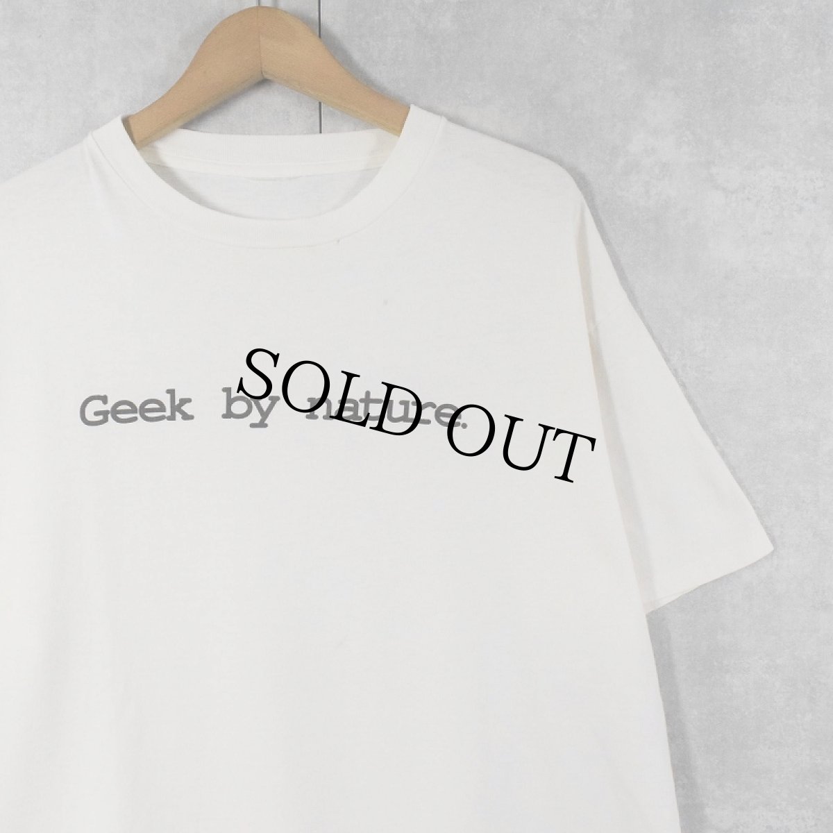 画像1: 90's LINUX JOURNAL "Geek by nature" マガジン プリントTシャツ (1)