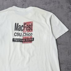 画像1: 90's Apple USA製 "MacFest" セールイベント プリントTシャツ XL (1)