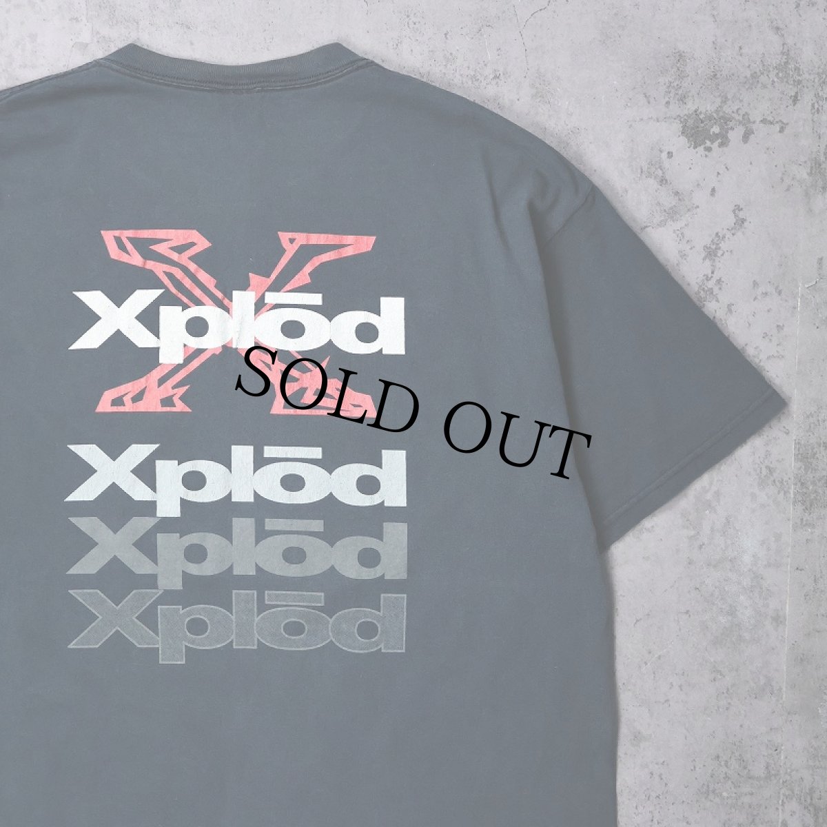 画像1: SONY "Xplod" テクノロジー企業 カーオーディオプリントTシャツ XL (1)