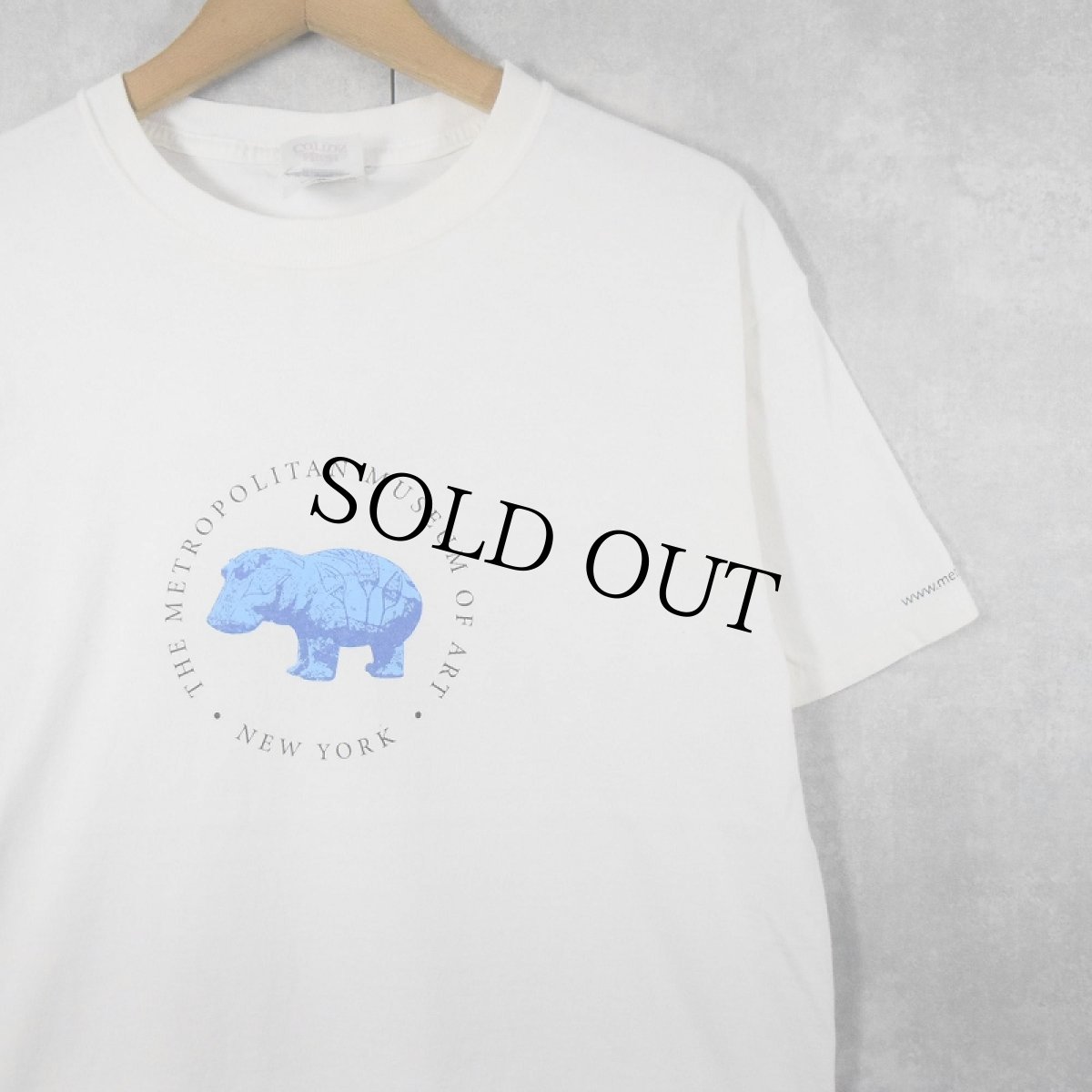 画像1: The Metropolitan Museum USA製 美術館プリントTシャツ S (1)