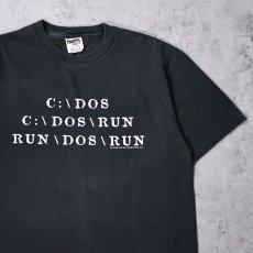 画像1: 90's Now and Zen Productions プロダクション会社 プリントTシャツ BLACK L (1)