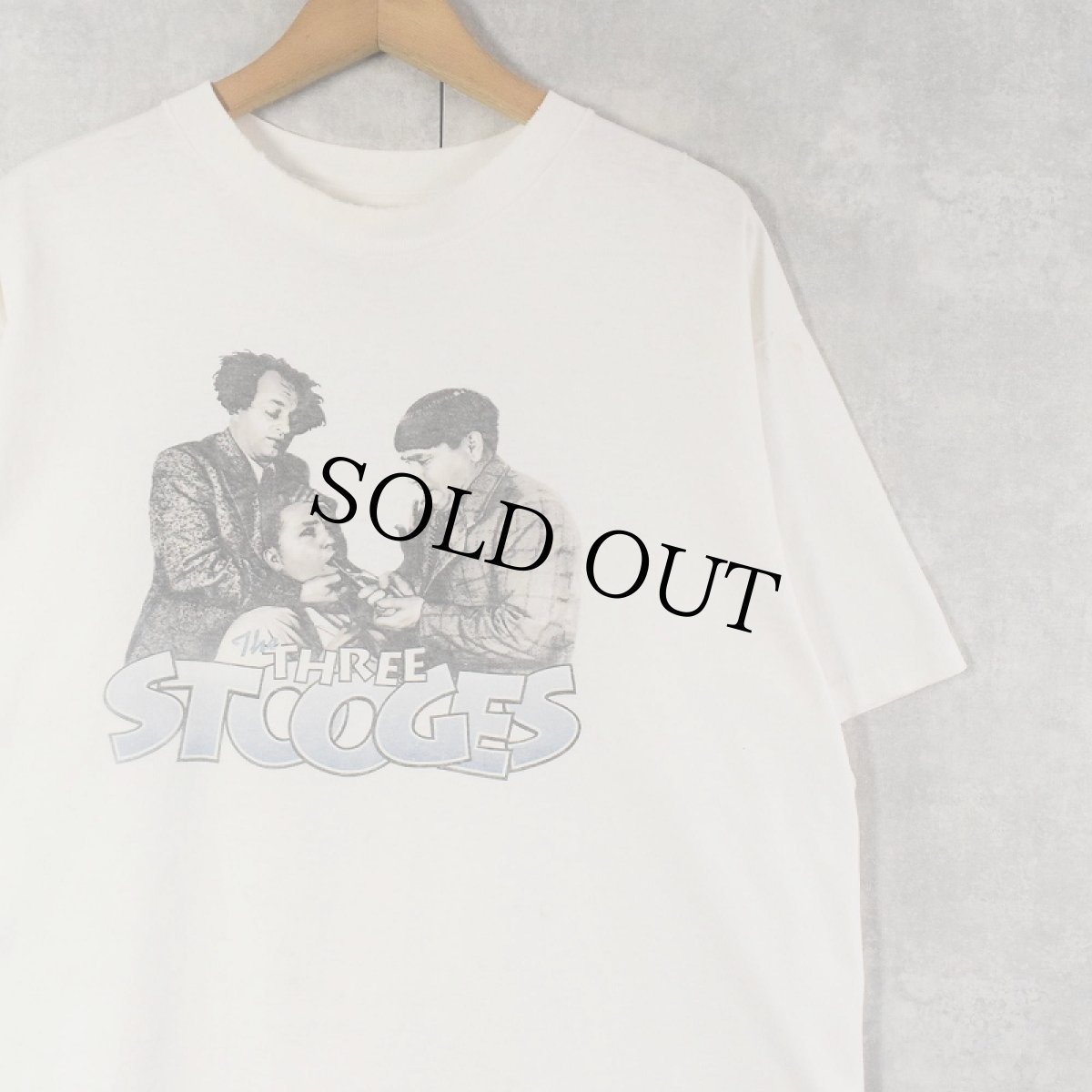 画像1: 90's The Three Stooges USA製 コメディアンプリントTシャツ XL (1)