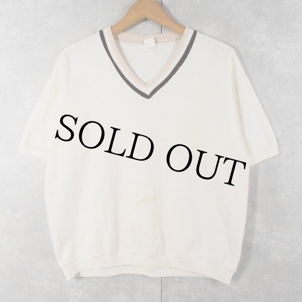 Towncraft pennys 60年代 超レア blank sweat ボロ BEAT to HELL Rare Vintage 60s Penney's Towncraft Blank White