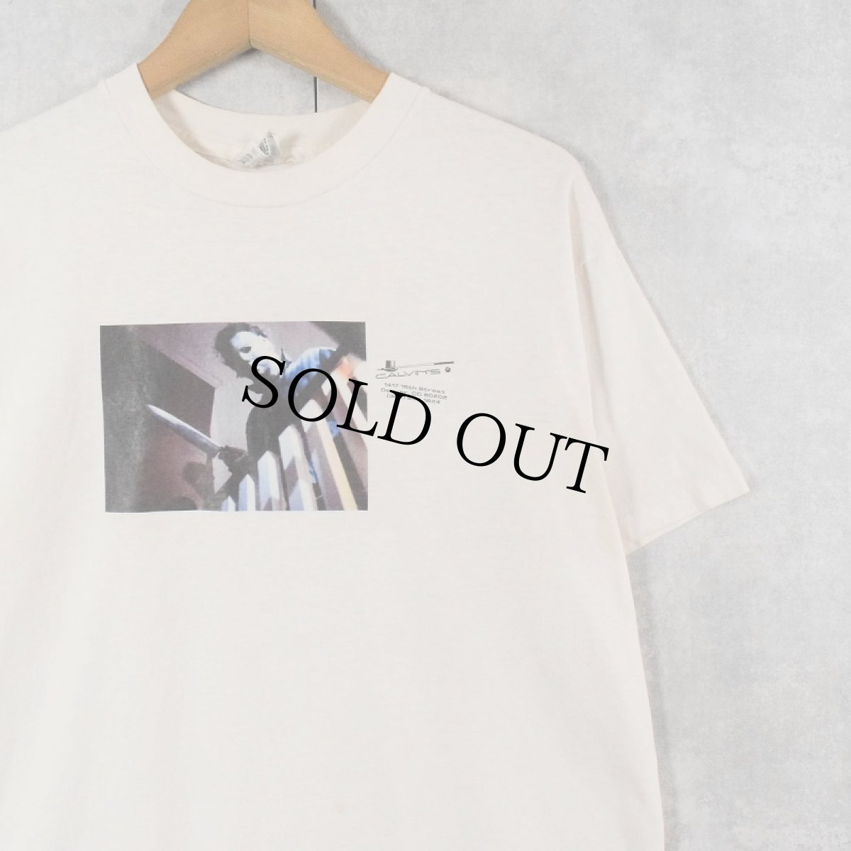 画像1: 80's USA製 "LODO CLUB" フォトプリントTシャツ L (1)