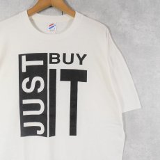 画像1: 90's USA製 "JUST BY IT" プリントTシャツ L (1)