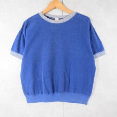 画像1: 60's Sportswear パイルTシャツ M (1)