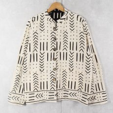 画像2: ボゴラン風 リバーシブル コットンジャケット L/XL (2)