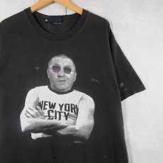 画像1: The Three Stooges コメディアンプリントTシャツ BLACK (1)