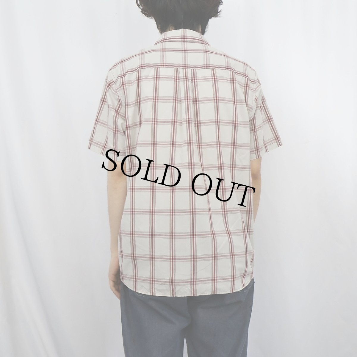 画像3: Patagonia ORGANIC COTTON チェック柄 コットンポリシャツ M (3)