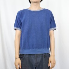 画像2: 60's Sportswear パイルTシャツ M (2)