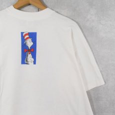 画像2: 90's Dr.Seuss THE CAT IN THE HAT USA製 キャラクタープリントTシャツ XL (2)