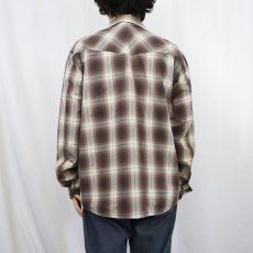 画像3: Patagonia ORGANIC COTTON オンブレーチェック柄 コットンシャツ (3)