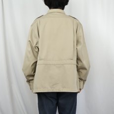 画像3: 80〜90's L.L.Bean USA製 ポリエステル×コットン サファリジャケット XL (3)