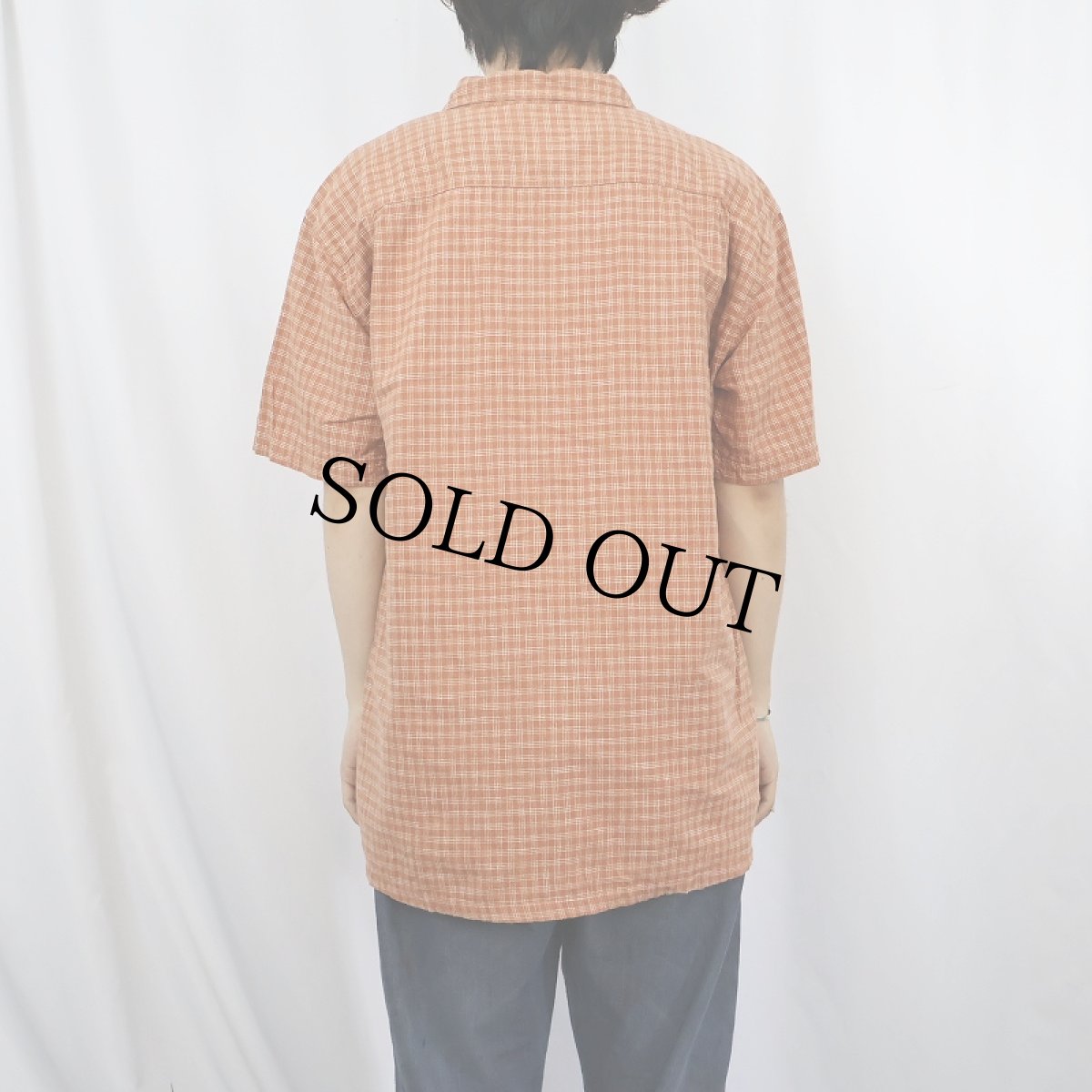 画像3: Patagonia チェック柄 ヘンプ×コットンシャツ XL (3)