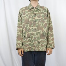 画像2: 70's KAMO ダックハンターカモ柄 コットンカバーオール M (2)