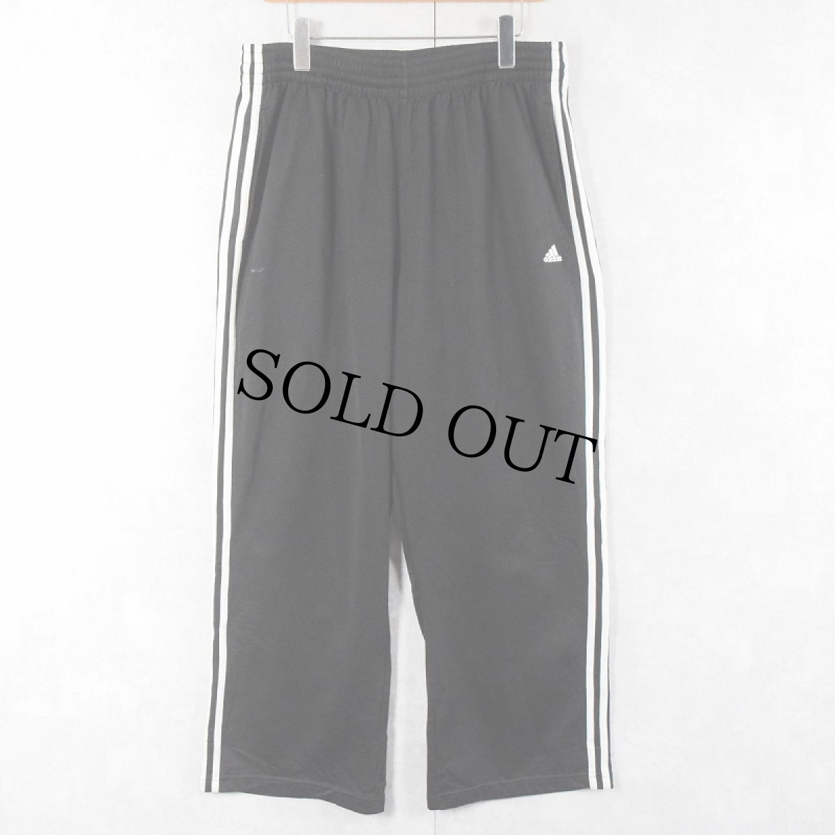 画像1: adidas サイドライン トラックパンツ BLACK L (1)