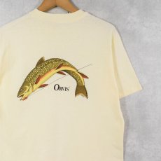 画像1: ORVIS 魚プリントTシャツ (1)