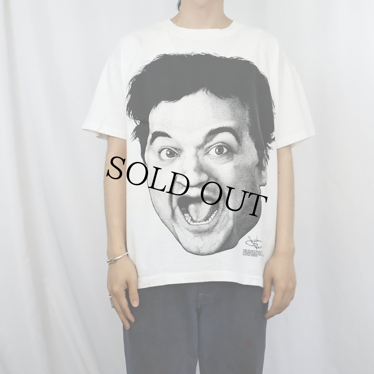 画像2: 90's The Three Stooges USA製 コメディアンプリントTシャツ L (2)