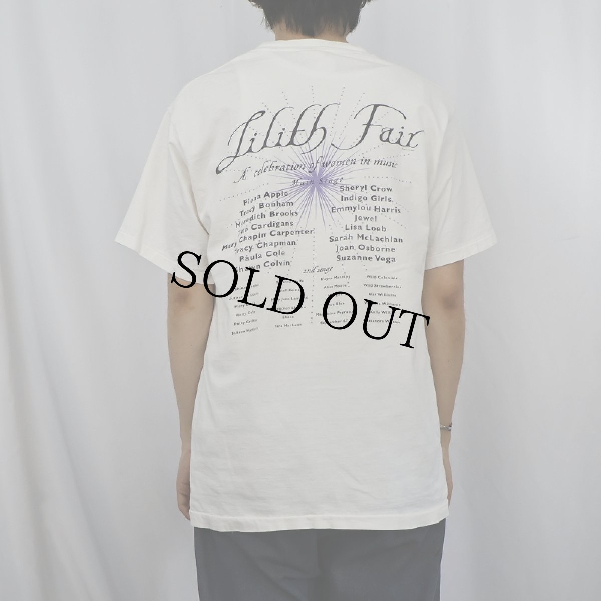 画像4: 1997 Lilith Fair ミュージックフェスティバルTシャツ L (4)