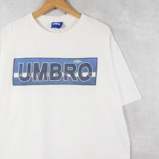 画像1: 90's UMBRO USA製 ロゴプリントTシャツ XL (1)