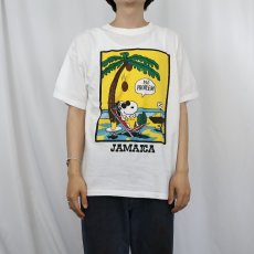 画像2: SNOOPY "JAMAICA" キャラクタープリントTシャツ (2)