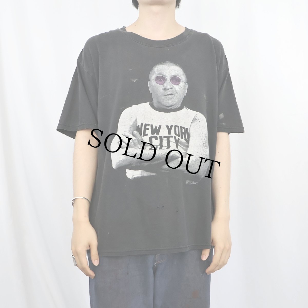 画像2: The Three Stooges コメディアンプリントTシャツ BLACK (2)