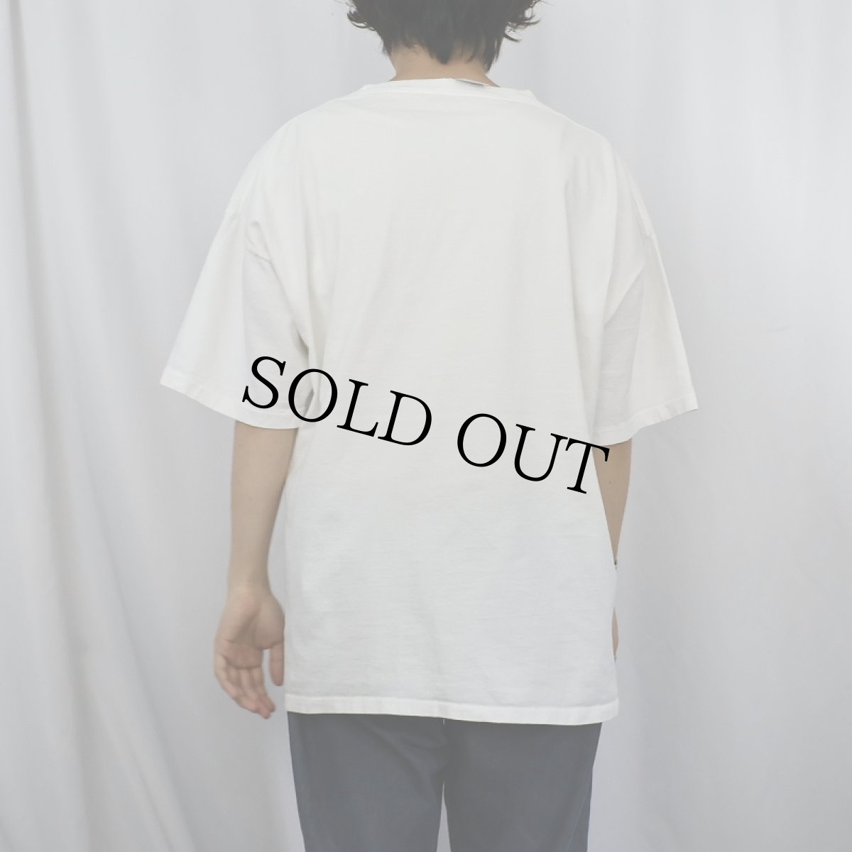 画像3: 90's USA製 "Everything's just" アヒルプリントTシャツ XXL (3)