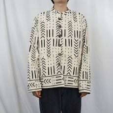 画像5: ボゴラン風 リバーシブル コットンジャケット L/XL (5)