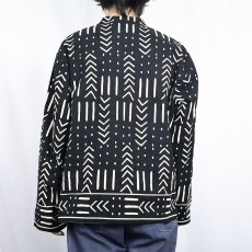 画像4: ボゴラン風 リバーシブル コットンジャケット L/XL (4)