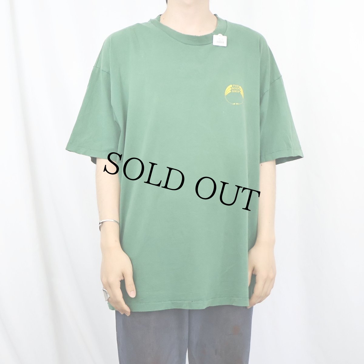 画像3: 90's THE BODY SHOP USA製 コスメブランド プリントTシャツ XL (3)