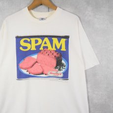 画像1: 90's SPAM USA製 プリントTシャツ XL (1)