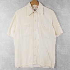 画像1: 60〜70's Neiman-Marcus パイルシャツ M (1)