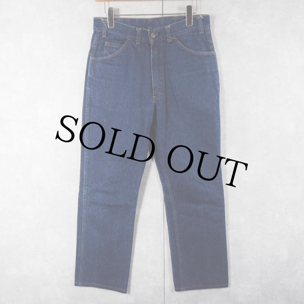 70年代 USA製　ヴィンテージ　SADDLE KING デニム 濃紺 70-80's SADDLE KING 5PK デニムパンツ 