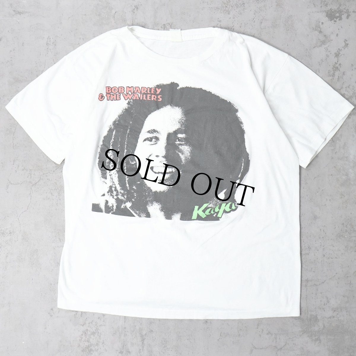 画像1: BOB MARLEY "KAYA" レゲエミュージシャン アルバムTシャツ (1)