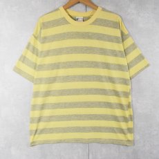 画像1: 80〜90's Islander USA製 ボーダー柄 Tシャツ 1X (1)