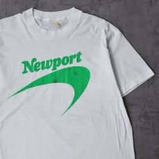 画像1: 80〜90's Newport USA製 ロゴプリントTシャツ L (1)