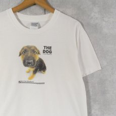 画像1: THE DOG "German Shrpherd" 犬プリントTシャツ M (1)