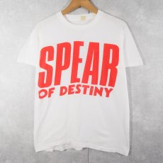 画像1: 80's USA製 "SPEAR OF DESTINY" プリントTシャツ XL (1)