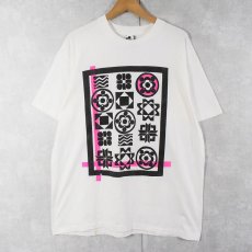 画像1: 90's ac-tiv-ology USA製 アートプリントTシャツ ONESIZE (1)