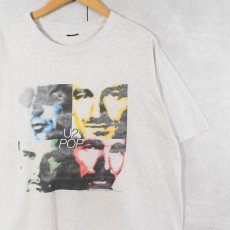 画像1: 90's U2 "POP" ロックバンド プリントTシャツ (1)