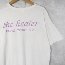 画像2: 90's John Lee Hooker "The healer '90" ブルースミュージシャンツアーTシャツ  (2)