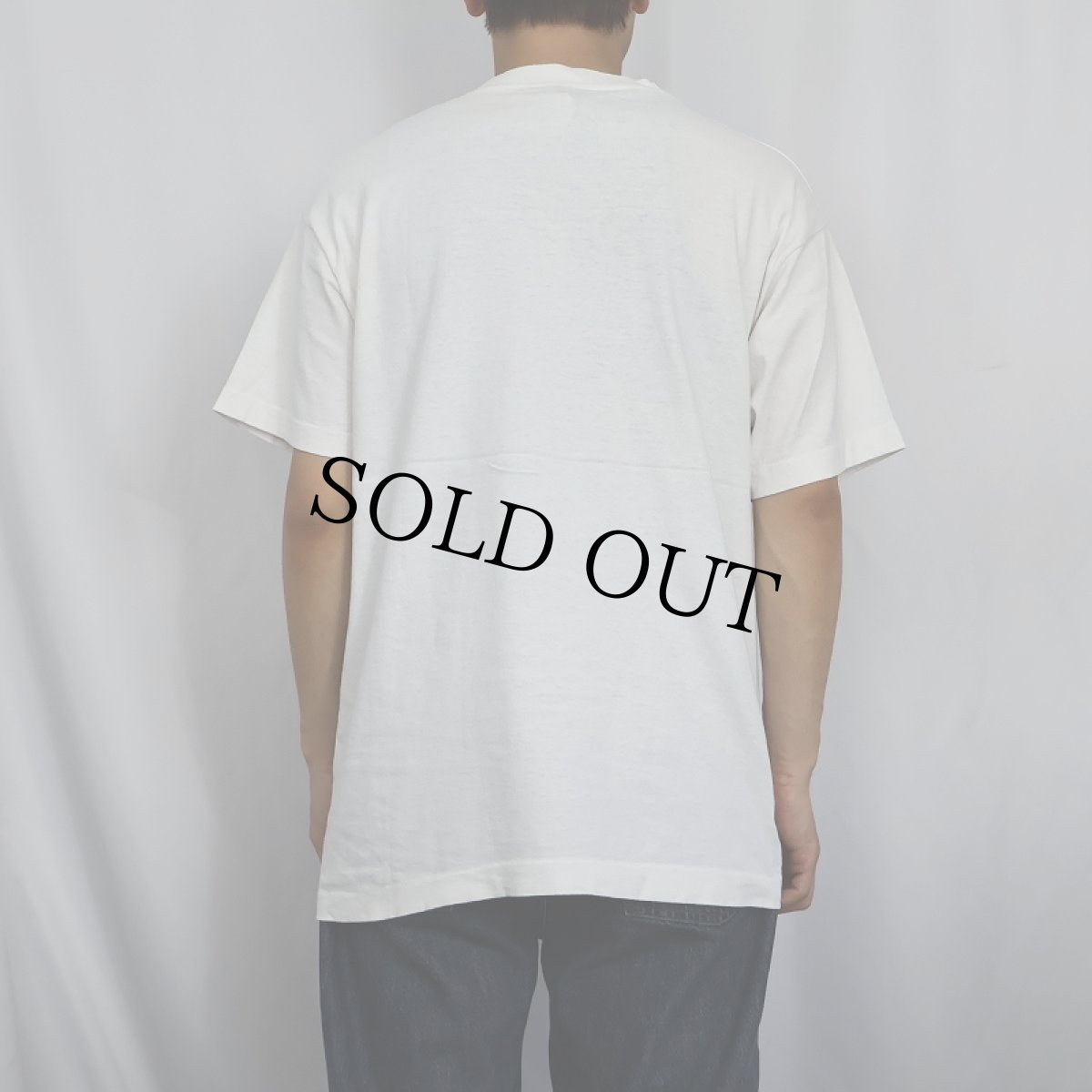 画像3: 90's Ken Brown USA製 "BIG JOE" アートプリントTシャツ L (3)