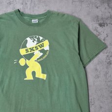 画像1: 2017 SXSW × YAHOO! フェスティバルプリントTシャツ L (1)